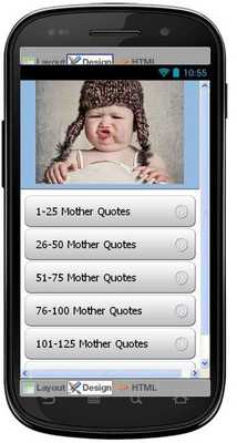 Emulate Android APK Best Mother Quotes
