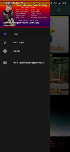 Run android online APK Best Music Dangdut Populer Jihan Audy from MyAndroid or emulate Best Music Dangdut Populer Jihan Audy using MyAndroid