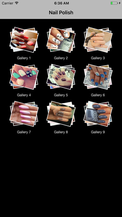 Emulate iPhone app Best Nail Polish using MyAndroid