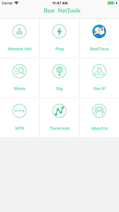 Emulate iPhone app Best NetTools using MyAndroid Emulate iPhone app Best NetTools using MyAndroid