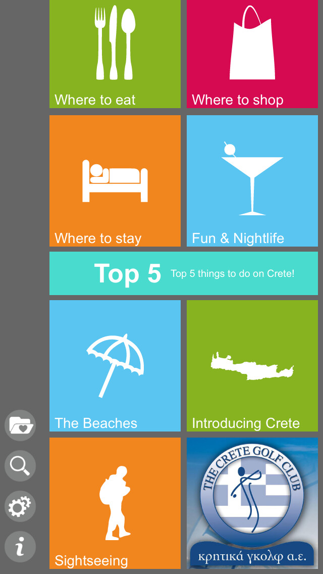 Emulate iPhone app Best of Crete using MyAndroid Emulate iPhone app Best of Crete using MyAndroid