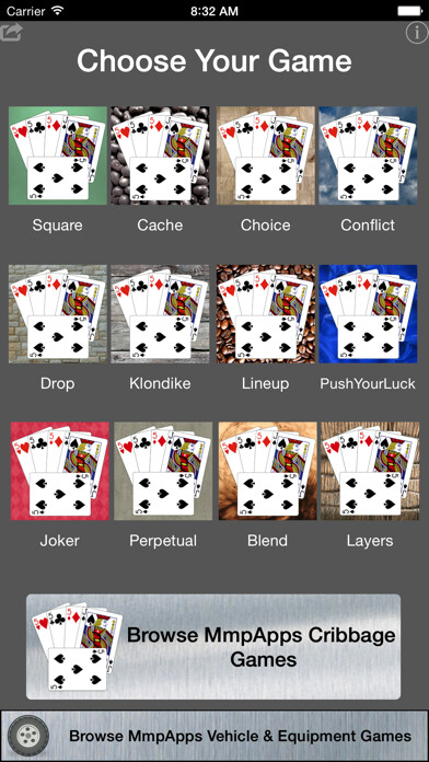 Emulate iPhone app Best of Cribbage Solitaire using MyAndroid Emulate iPhone app Best of Cribbage Solitaire using MyAndroid