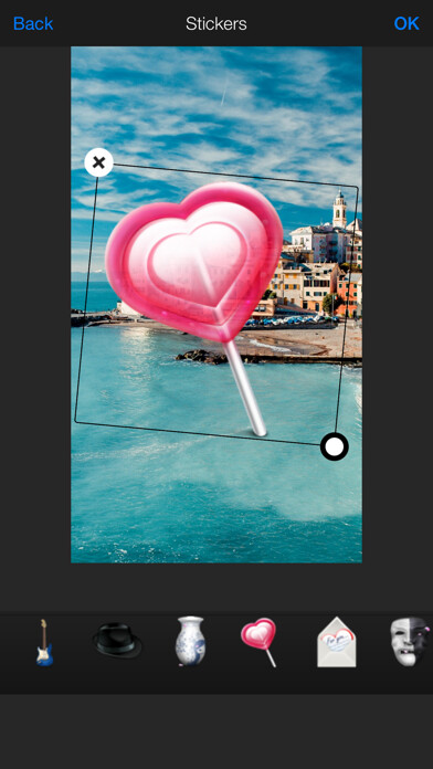 Emulate iPhone app Best Photo Editor 2016 using MyAndroid