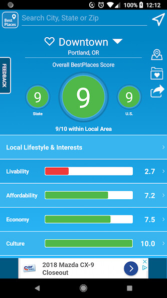 Run android online APK BestPlaces from MyAndroid or emulate BestPlaces using MyAndroid