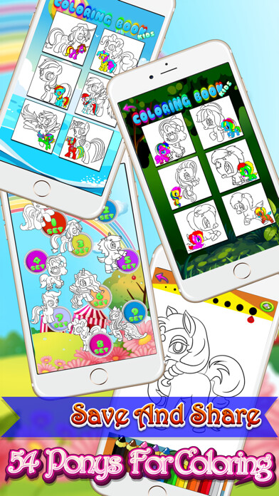 Emulate iPhone app Best Pony Animal Book Fairy Princess Coloring Page using MyAndroid Emulate iPhone app Best Pony Animal Book Fairy Princess Coloring Page using MyAndroid