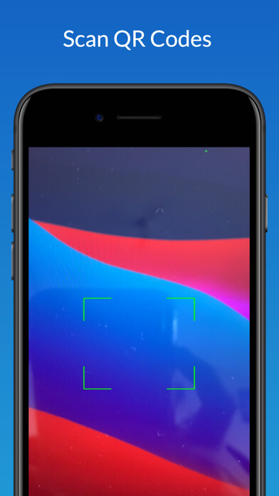 Emulate iPhone app Best QR Code Scan & Maker using MyAndroid