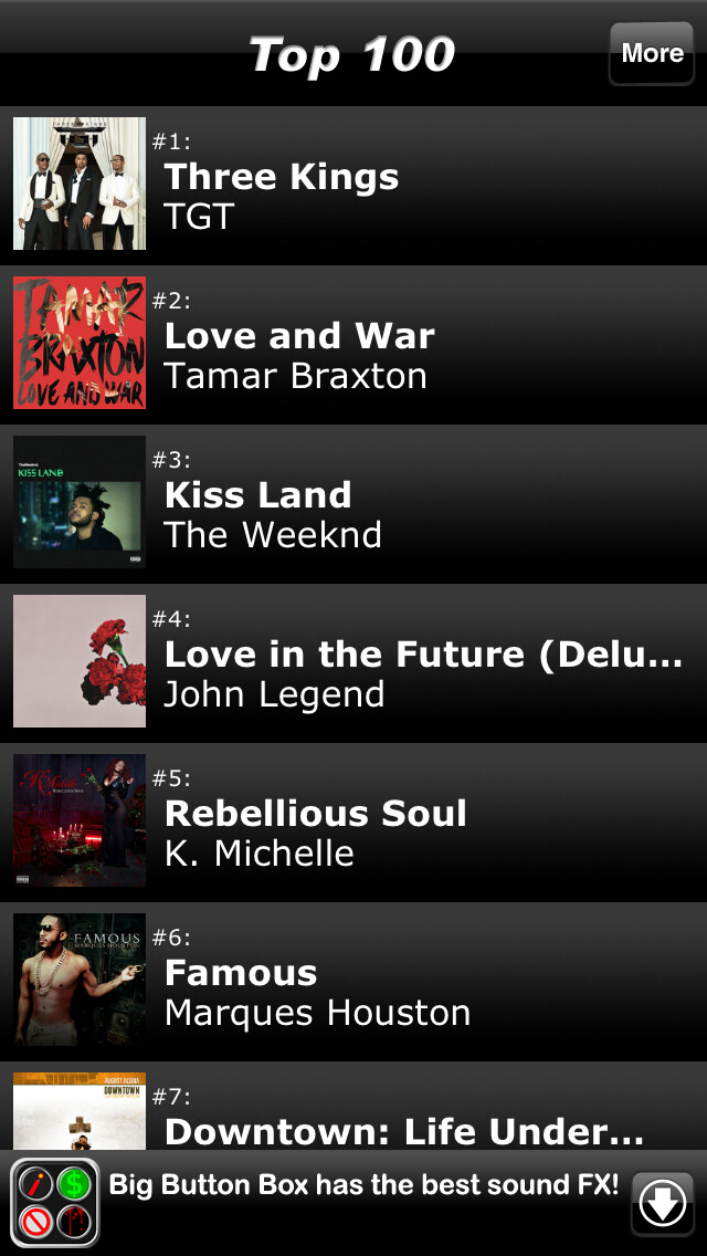 Emulate iPhone app Best R&B & Soul Albums - Top 100 Latest & Greatest New Record Music Charts & Hit Song Lists, Encyclopedia & Reviews using MyAndroid Emulate iPhone app Best R&B & Soul Albums - Top 100 Latest & Greatest New Record Music Charts & Hit Song Lists, Encyclopedia & Reviews using MyAndroid