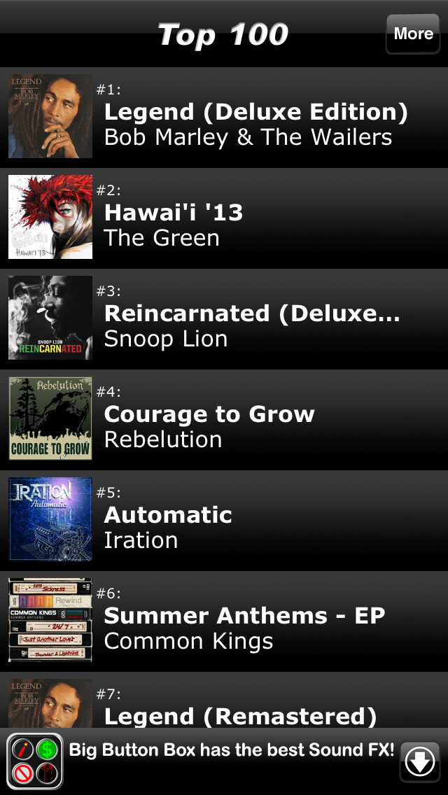 Emulate iPhone app Best Reggae Albums - Top 100 Latest & Greatest New Record Music Charts & Hit Song Lists, Encyclopedia & Reviews using MyAndroid Emulate iPhone app Best Reggae Albums - Top 100 Latest & Greatest New Record Music Charts & Hit Song Lists, Encyclopedia & Reviews using MyAndroid