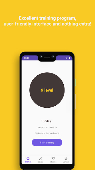 Run android online APK Be Stronger: Squats from MyAndroid or emulate Be Stronger: Squats using MyAndroid