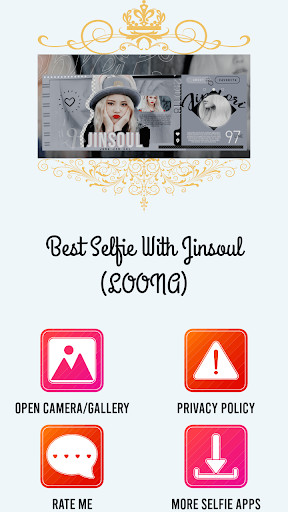 Run android online APK Best Selfie With Jinsoul (LOONA) from MyAndroid or emulate Best Selfie With Jinsoul (LOONA) using MyAndroid