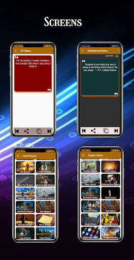 Run android online APK Best Shayari and Status 2020 :-All Category Status from MyAndroid or emulate Best Shayari and Status 2020 :-All Category Status using MyAndroid