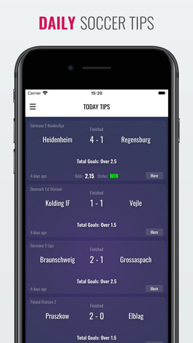 Emulate iPhone app Best Soccer Tips using MyAndroid Emulate iPhone app Best Soccer Tips using MyAndroid