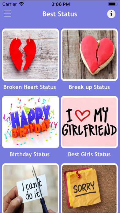 Emulate iPhone app Best Status Collection 50000+ using MyAndroid Emulate iPhone app Best Status Collection 50000+ using MyAndroid