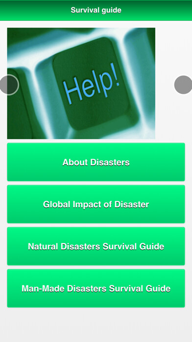 Emulate iPhone app Best Survival guide using MyAndroid
