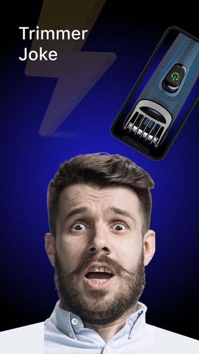Emulate iPhone app Best Trimmer Prank - Cut Hair! using MyAndroid
