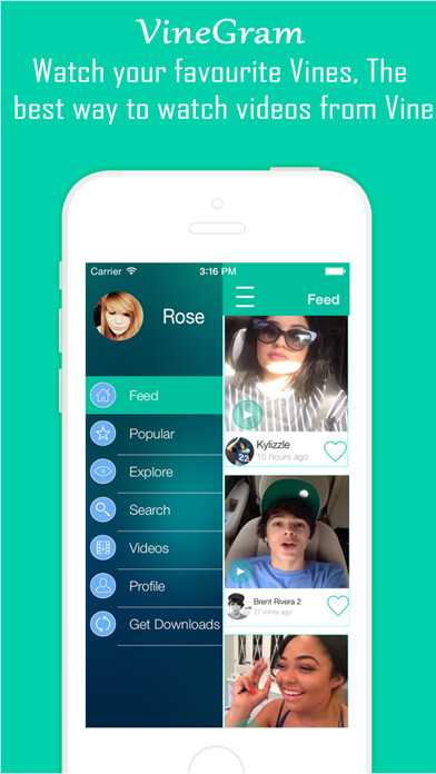 Emulate iPhone app Best VineGram Free - View, Like and ReVine Videos for Vine using MyAndroid Emulate iPhone app Best VineGram Free - View, Like and ReVine Videos for Vine using MyAndroid
