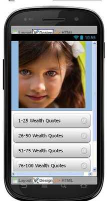 Emulate Android APK Best Wealth Quotes