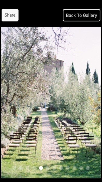 Emulate iPhone app Best Wedding Decorations using MyAndroid