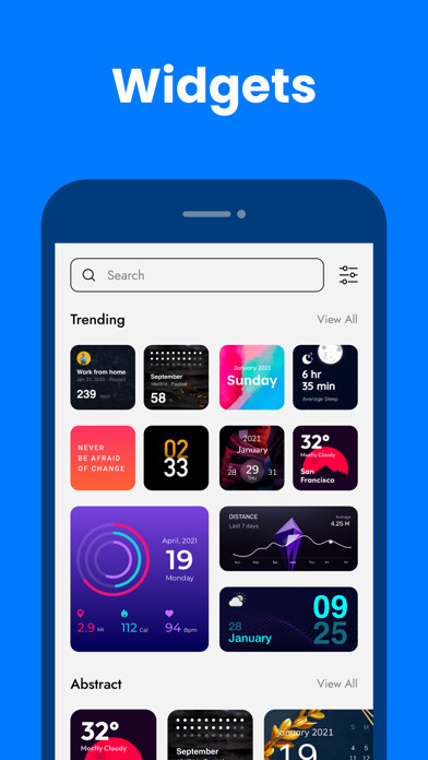Emulate iPhone app Best Widgets - custom widget using MyAndroid Emulate iPhone app Best Widgets - custom widget using MyAndroid