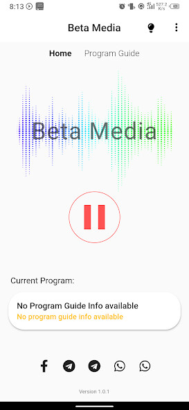 Run android online APK Beta Media from MyAndroid or emulate Beta Media using MyAndroid