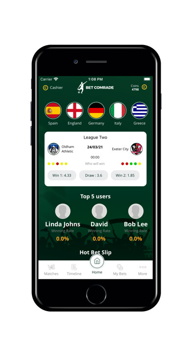 Emulate iPhone app BetComrade using MyAndroid Emulate iPhone app BetComrade using MyAndroid