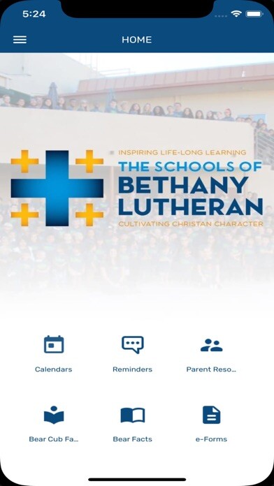 Emulate iPhone app Bethany Lutheran School using MyAndroid Emulate iPhone app Bethany Lutheran School using MyAndroid