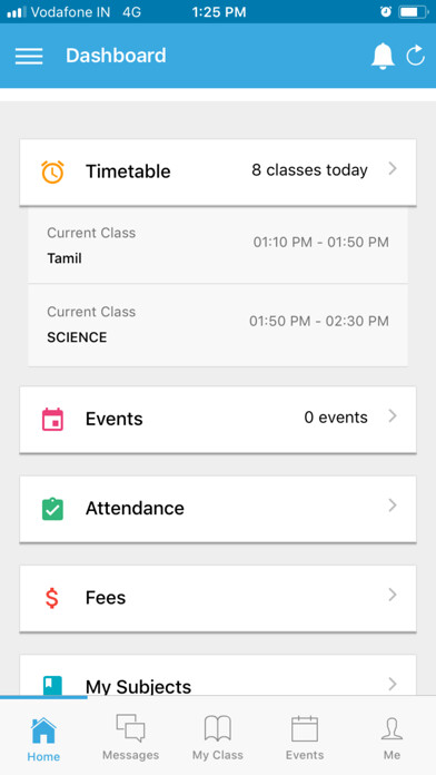 Emulate iPhone app Bethany Navajeevan CBSE using MyAndroid