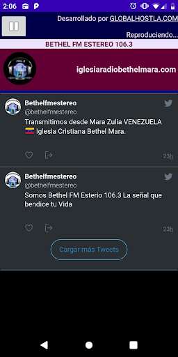 Run android online APK BETHEL FM ESTEREO 106.3 from MyAndroid or emulate BETHEL FM ESTEREO 106.3 using MyAndroid
