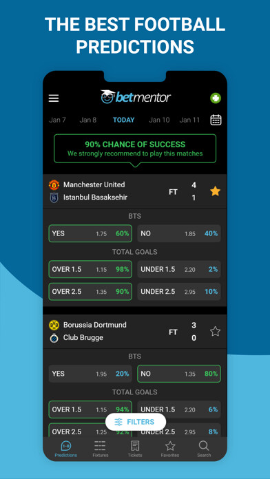 Emulate iPhone app BetMentor: Betting Tips using MyAndroid Emulate iPhone app BetMentor: Betting Tips using MyAndroid