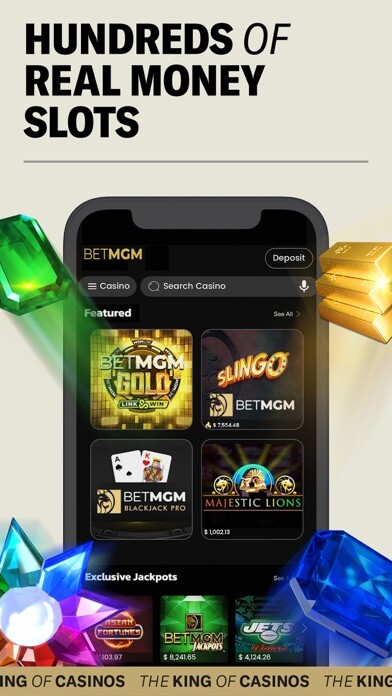 Emulate iPhone app BetMGM: Real Money Casino using MyAndroid