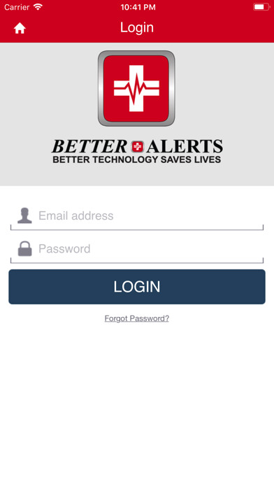 Emulate iPhone app Better Alerts Caregiver using MyAndroid Emulate iPhone app Better Alerts Caregiver using MyAndroid