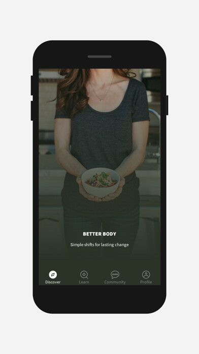 Emulate iPhone app BetterBody by Jenny Jiles using MyAndroid