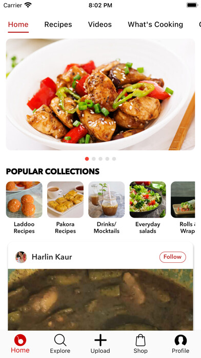 Emulate iPhone app BetterButter - Indian Recipes using MyAndroid Emulate iPhone app BetterButter - Indian Recipes using MyAndroid