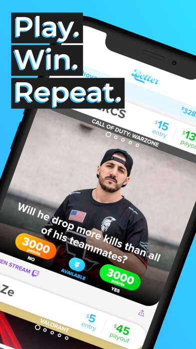 Emulate iPhone app Better.gg - Esports Gaming using MyAndroid