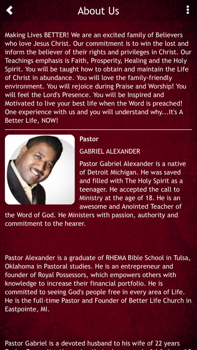 Emulate iPhone app Better Life Church Eastpointe using MyAndroid Emulate iPhone app Better Life Church Eastpointe using MyAndroid