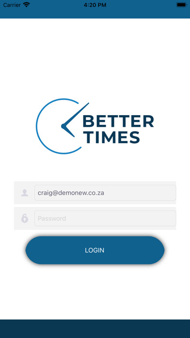 Emulate iPhone app BetterTimes using MyAndroid Emulate iPhone app BetterTimes using MyAndroid