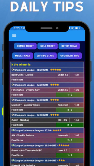 Emulate iPhone app Betting Tips - Bet Sports Pro using MyAndroid Emulate iPhone app Betting Tips - Bet Sports Pro using MyAndroid