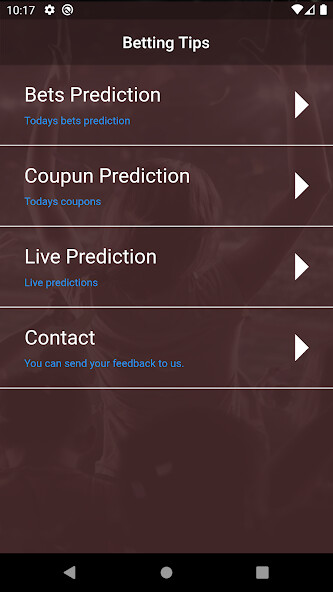 Run android online APK Betting Tips Daily from MyAndroid or emulate Betting Tips Daily using MyAndroid