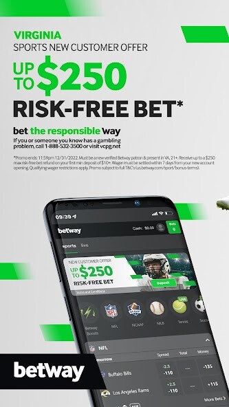 Run android online APK Betway VA: Virginia Sportsbook from MyAndroid or emulate Betway VA: Virginia Sportsbook using MyAndroid