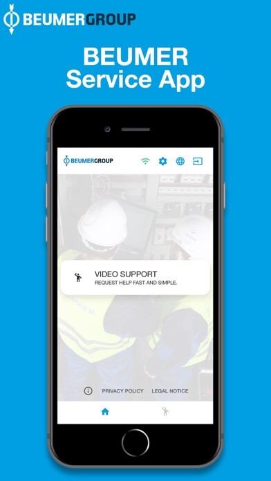 Emulate iPhone app BEUMER Support using MyAndroid