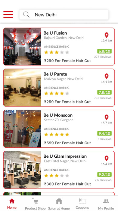 Emulate iPhone app Be U Salons using MyAndroid Emulate iPhone app Be U Salons using MyAndroid