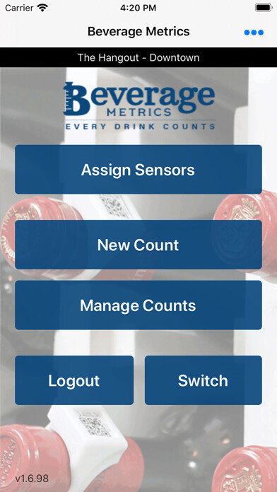 Emulate iPhone app Beverage Metrics using MyAndroid Emulate iPhone app Beverage Metrics using MyAndroid