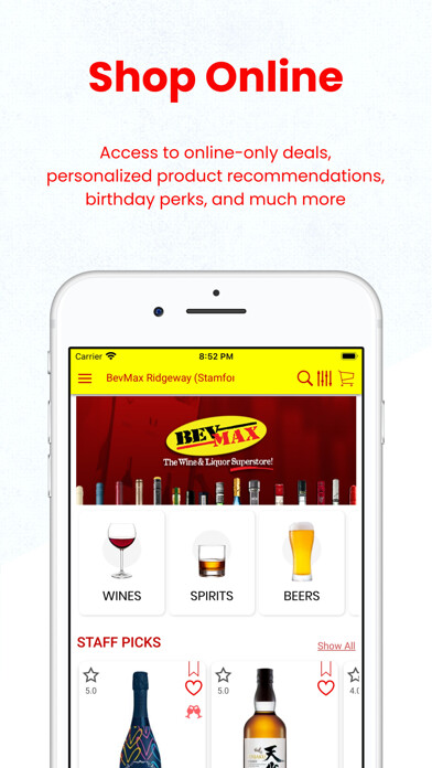 Emulate iPhone app BevMax using MyAndroid