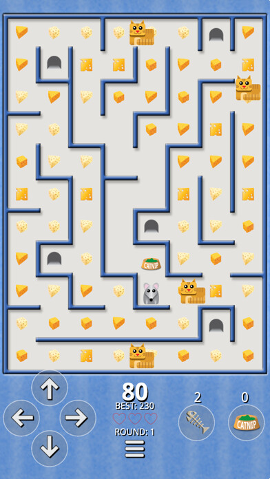 Emulate iPhone app Beware Of Cats - Maze Runner using MyAndroid