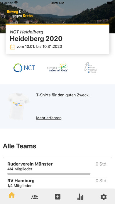 Emulate iPhone app Beweg Dich gegen Krebs using MyAndroid Emulate iPhone app Beweg Dich gegen Krebs using MyAndroid