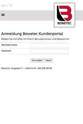 Emulate Android APK BEWETEC Portal