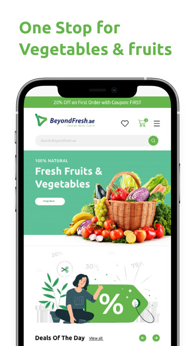 Emulate iPhone app Beyondfresh using MyAndroid