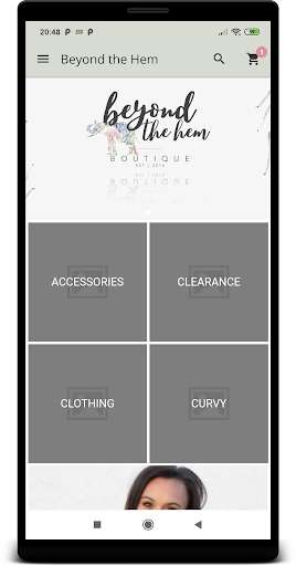 Run android online APK Beyond the Hem Boutique from MyAndroid or emulate Beyond the Hem Boutique using MyAndroid