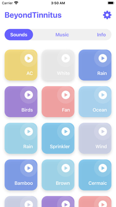 Emulate iPhone app Beyond Tinnitus Sound using MyAndroid Emulate iPhone app Beyond Tinnitus Sound using MyAndroid