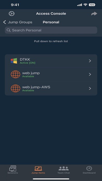 Emulate iPhone app BeyondTrust Access Console using MyAndroid Emulate iPhone app BeyondTrust Access Console using MyAndroid